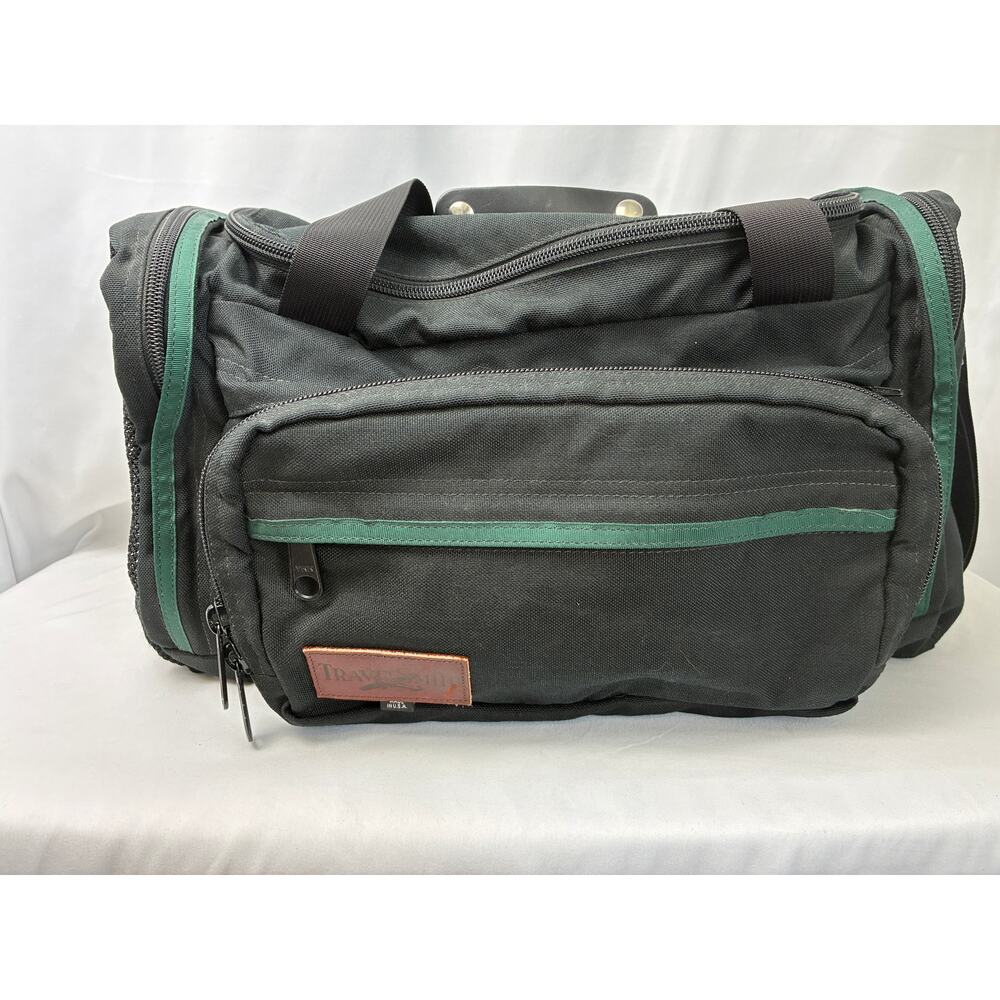 VTG Travel Smith 3-in-1 Duffle Backpack Waist Bag Black Travel Carry On USA